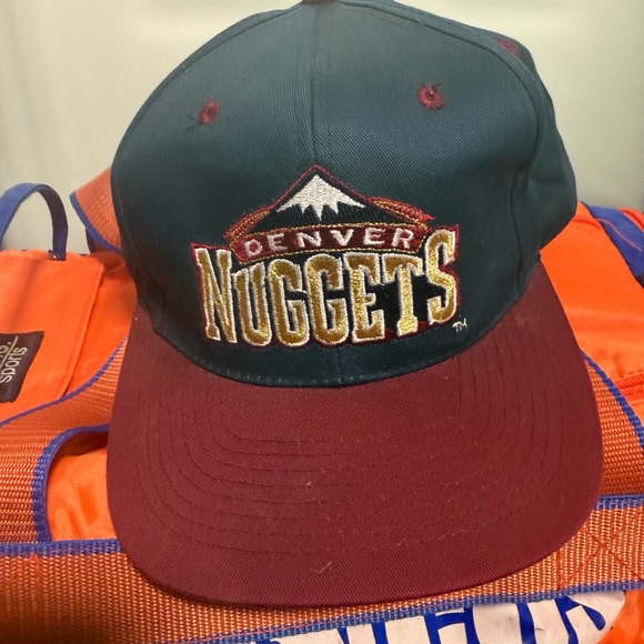 Vintage Broncos, Rockies, Nuggets hats and Broncos Duffle bag - Picture 3 of 8